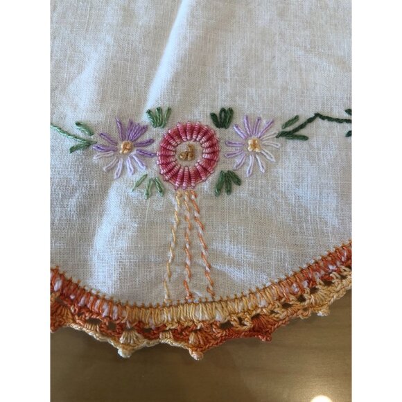 LOT of 6 Hand Embroidered Table Runners - Picture 7 of 16